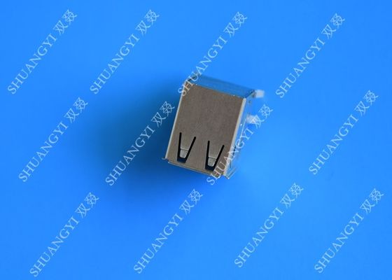Cina DIP Foot 4 Pin AF Type Double USB Charging Connector Female For PCB pemasok