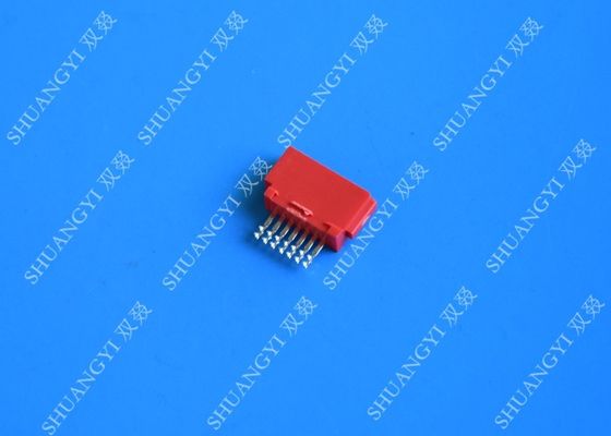 Cina Customized Red External SATA Connector Voltage 125Vac Female SMT 7 Pin pemasok