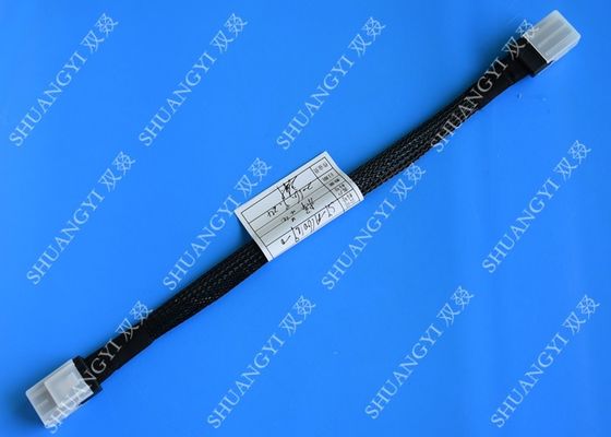 Cina SFF 8087 To SFF 8087 Serial Attached SCSI Cable , 36 Pin Mini SAS Power Cable pemasok