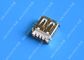 Mini SMD AF Type USB Charging Connector , USB 2.0 4 Pin USB Connector pemasok