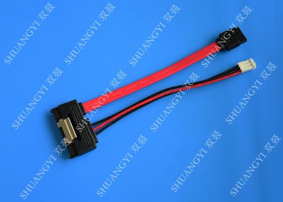 Cina Anti - Static Shielded SATA HDD Power Cable Male To Male Extension Lightweight pemasok