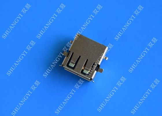 Cina 2.0 Female USB Type A Connector 4 Pin DIP 90 Degree Jack Socket For Server pemasok