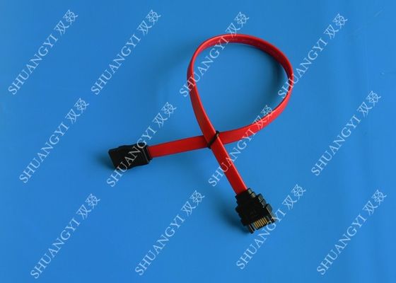 Cina 7 Pin Internal Serial ATA Data Cable Male To Female SATA Extension Data Cable pemasok