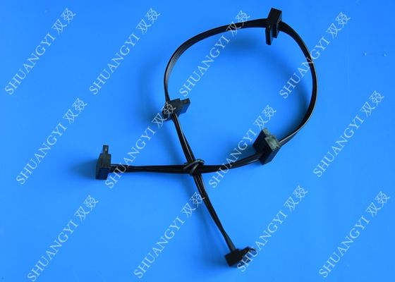 Cina 18 AWG 4x SATA Power Splitter Adapter Cable SATA Serial ATA Power Cable pemasok