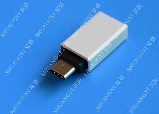 Cina Type C Male to USB 3.0 A Female Apple Micro USB White With Nickel Plated Connector pemasok
