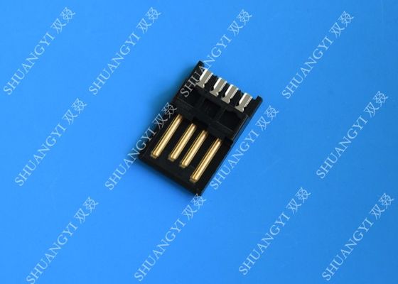 Cina 2.54 mm IDC Wire to Board PCB Cable Connectors Low Profile Black 250V pemasok