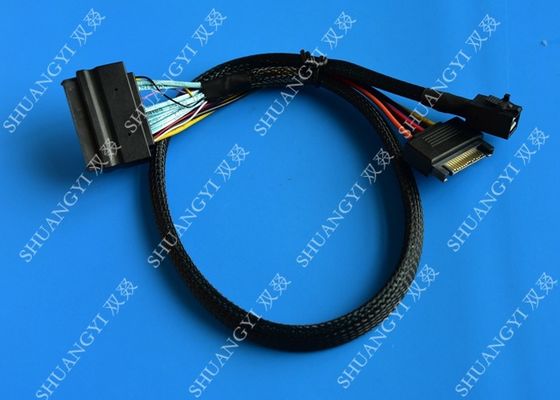 Cina Workstations Servers SFF 8643 To U.2 SFF 8639 Cable With 15 Pin SATA Power Connector pemasok