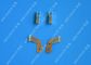 Customized Wire Crimp Terminals , Professional Copper Wire Pin Terminals pemasok